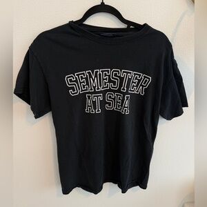 MV Sport Black Semester at Sea Tee
